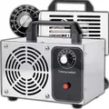 Retoo Ozongenerator 20000mg/h Ozongerät Ozonisator 100W O3 Ozon Luftreiniger mit 60 Min Timer Geruchskiller Geruchsneutralisierer für Auto Rauch Haustiergerüche Küchengerüche Wohnung Raum Hotels