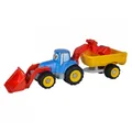 Androni Traktor mit Anhänger Sandspielzeug Sandkastenspielzeug