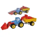 Simba, Traktor mit Anhänger, bunt