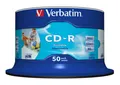 Verbatim 43438 CD-R  Verbatim 700MB 50pcs Pack 52x Spindel azo wide printab reta