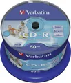 Verbatim CD-R AZO Wide Inkjet Printable 700 MB 50er Pack Spindel CD Rohlinge