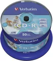 Verbatim CD-R AZO Wide Inkjet Printable 700 MB, 50er Pack Spindel,  (Video Game)