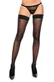 GLAMORY Dotty 30 halterlose Strümpfe-schwarz-M-40-42