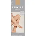 Kunert Velvet Half-In-Shoe Füßling 3er Pack | ONESIZE (0) | Puder (KU-3550)