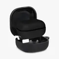 kwmobile Hülle kompatibel mit Samsung Galaxy Buds 2 Pro / Buds 2 / Buds Live Hülle - Silikon Kopfhörer Schutzhülle Case Cover Weiß Schwarz Schwarz