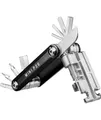 Topeak Mini P20 Minitool aus Stahl und Aluminium in der Farbe Schwarz-Silber, Maße: 7,4cm x 2,9cm x 1,8cm, 15400055