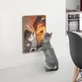 CanadianCat Company | Kratzteppich für Katzen - Sir-Scratch-a-Lot | 60 x 40 cm | Bodenläufer, Wandteppich, Wandbefestigung