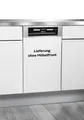 teilintegrierbarer Geschirrspüler "BSBO 3O21 PF X (2)", 10 Maßgedecke silberfarben