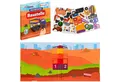 MAGNIKON Spiel Magnetspiel Autofahrt Beschäftigung für Kinder ab 3 Jahren, Magnete für Kinder, Baustelle