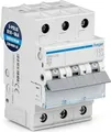 Hager Leitungsschutzschalter MBN316 3-polig | B-Charakteristik | 16A | 6kA | 3 TE | Hutschiene | 400V AC | Weiß