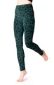 PANASIAM Leggings Unikat Batik Leggings Leopard Muster aus natürlicher Viskose Goa Hose handgefertigte Yogaleggings Sporthose Fitnessleggings lange Leggings