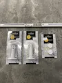 2m Gardinenstange d=20mm Weiß Set mit 2 Haltern und Endkappen in Alu weiss