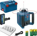 BOSCH Professional Rotationslaser für die Bauindustrie GRL 300 HV + LR 45 Lboxx, 0.601.061.506