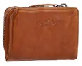 Gusti Leder Geldbörse Herren Avni - RFID Schutz Portemonnaie Damen Herren - Vintage Geldbeutel Herren mit vielen Kartenfächern - Kleines Portemonnaie - Braun