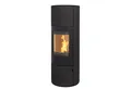 Thermia Kaminofen München XL Stahl schwarz, 7 kW, Dauerbrand