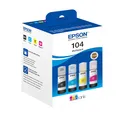 Epson EcoTank 104 Nachfülltinte - 4er Multipack (C13T00P640)