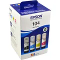 Epson 104 Multipack (BK, C, M, Y) (C13T00P640)
