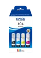Epson EcoTank 104, Mulitpack 4-Colour Tintenbehälter, 4x65ml