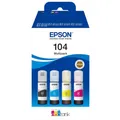 Epson 104 EcoTank Multipack Cyan Magenta Gelb Schwarz 70 ml Nachfülltinte
