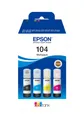 MULTIPACK 104BK-C-M-Y ORIGINAL TINTE C13T00P640 FÜR EPSON ECOTANK ET-2710,
