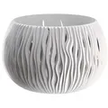 Prosperplast Blumentopf Bowl Sandy Weiß 18 Cm