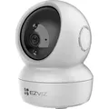EZVIZ H6c Intelligente Schwenk/Neige WLAN Full HD Überwachungskamera mit 360°- Panoramablick, Zwei-Wege-Audio, Bewegungserkennung mit Automatisch... - Weiß