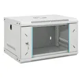 vidaXL Netzwerkschrank 6HE Wandmontierter Netzwerkschrank 19" IP20 53x40x30 cm