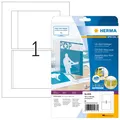 CD DVD Einleger HERMA 5036 25 Blatt 151x118mm bedruckbar matt Jewel Case