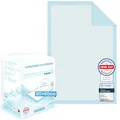 150x ARNOMED Inkontinenzunterlage Einweg , saugfähige Krankenunterlagen 60x90cm, Baby Wickelunterlage Einweg, 5-lagige Zellstoff Unterlagen Bett bei Inkontinenz, Betteinlagen Einweg, Wickelunterlage