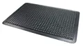 Doortex FR490150FBM Anti-Ermüdungsmatte / Arbeitsplatzmatte "anti-fatiguemat", 90 x 150 cm, aus 100 % Gummi, schwarz, rechteckig, mit Noppenstruktur
