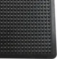 Fußmatte Anti-Ermüdungsmatte Gummi 90x120cm schwarz Riffelstruktur