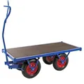 Kongamek Schwerlastwagen 1500x700x460mm Mit Feststellbremse Und Ziehgriff √ò400mm Luftbereifung 1500kg Tragkraft
