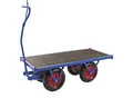 Kongamek Schwerlastwagen, mit Luftgummirädern, Ladefläche 700 x 1500 mm