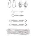 Perel GSSK2 Montageset mounting kit 22.50 cm x 4.00 cm x 29.50 mm 1 St.