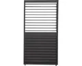 Mirador Pavillon 111 Schwenkbare Lamellenwand 1,13 m Aluminium Anthrazit für Deluxe Per, 111 Schwenkbare Lamellenwand 1,13 m Aluminium Anthrazit für Deluxe Per