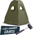 Lucx Pop-Up Zelt – kompaktes Jägerzelt für Angler & Jäger, sekundenschneller Aufbau, wasserdicht & leicht, inkl. Tragetasche