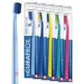 Curaprox 5 x Zahnb??rste CS 5460 Ultra Soft - Handzahnb??rste f??r Erwachsene mit 5460 Ultra Soft CUREN Borsten - 5 St??ck, zuf??llige Farbe