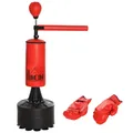 HOMCOM Standboxsack, schwarz/rot, BxHxL: 48 x 205 x 88 cm