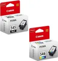Canon PG-545 / CL-546 Multipack - 2er-Pack - 8 ml - Schwarz, Farbe (Cyan, Magenta, Gelb)