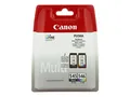 Canon PG-545 / CL-546 Multipack - 2er-Pack - 8 ml - Schwarz, Farbe (Cyan, Magenta, Gelb)