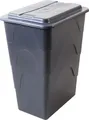 TrendLine Regentonne eckig mit Deckel und Hahn 240 L grau