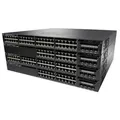 Cisco Catalyst WS-C3650-24PS-S, Managed, L3, Gigabit Ethernet (10/100/1000), Power over Ethernet (PoE), Rack-Einbau, 1U