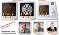 Karella Mini Magnet Dartboard Darts Dartscheibe
