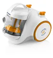 Hyundai Staubsauger beutellos VC009 2x HEPA Filter ECO Motor 1,5l Weiß