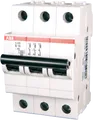 ABB S203-B20 - Leitungsschutzschalter, Char. B, 20 A, 3 polig