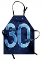 30. Geburtstag Kochschürze Modernes Geburtstags-Bild