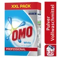 OMO Professional White 8,4 kg Vollwaschmittel Waschpulver Aktivformel Weißwäsche
