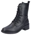 Rieker Schnürstiefelette Schnürboots, Blockabsatz, mit Innenreißverschluss