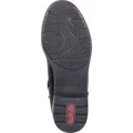Rieker Damen Stiefelette mit losen Einlagen klassisches einfarbiges Design 75430, Größe:38 EU, Farbe:Schwarz - Schwarz - 38