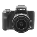 Canon EOS M50 Mark II mit Objektiv EF-M 15-45mm 3.5-6.3 IS STM schwarz **